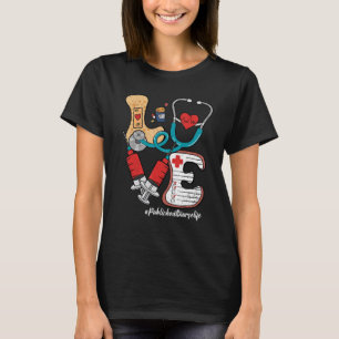 Camiseta Enfermera de salud pública de Stethoscope