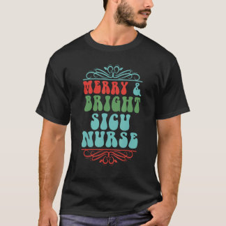 Camiseta enfermera de sicu alegre y brillante