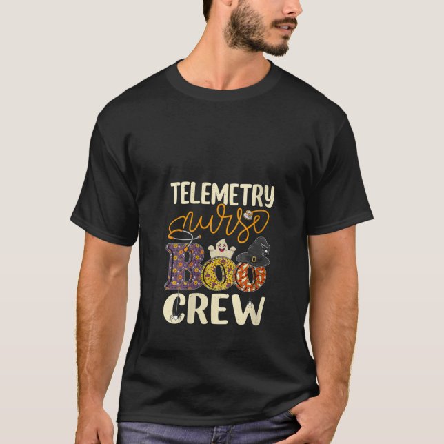 Camiseta Enfermera de telemetría femenina de la tripulación (Anverso)