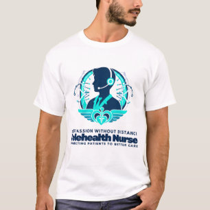 Camiseta Enfermera de Telesalud Compasión Sin Distancia