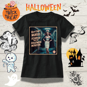 Camiseta Enfermera de turno nocturno: más precario que los 