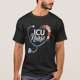 Camiseta enfermera de UCI de cuidados intensivos enfermería