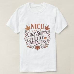 Camiseta Enfermera de UCI neonatal acogedora de otoño Regal