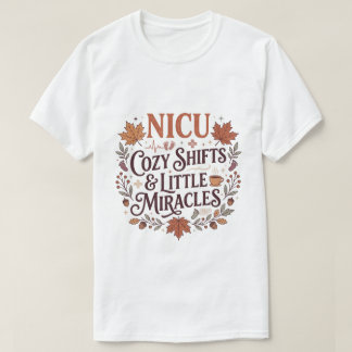Camiseta Enfermera de UCI neonatal acogedora de otoño Regal