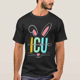 Camiseta Enfermera de UCI orejas de conejo estetoscopio enf