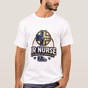 Camiseta Enfermera de Urgencias Adrenalina y Compasión