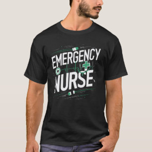 Camiseta Enfermera de urgencias divertida enfermera de sala