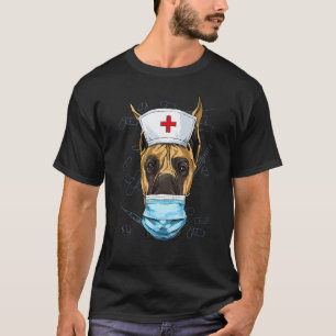 Camiseta Enfermera de Urgencias Gran Danés Hospital Enferme