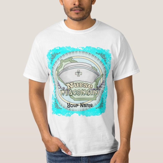 Camiseta Enfermera de Wisconsin (Anverso)