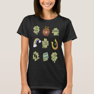 Camiseta Enfermera del Día de San Patricio NICU OB L D Buen