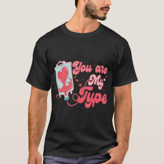 Camiseta Enfermera del Día de San Valentín Eres Mi Banco De