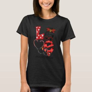Camiseta Enfermera del Turno de Noche Cuadrillé Leopardo Co