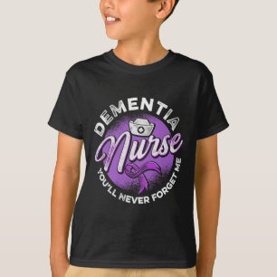 Camiseta Enfermera dementista que nunca me olvidarás Heimer