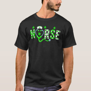 Camiseta Enfermera Día de San Patricio Día de San Patricio