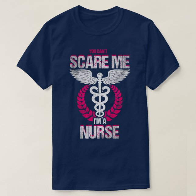 Camiseta Enfermera divertida (Diseño del anverso)