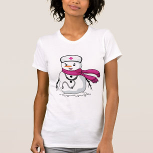 Camiseta Enfermera divertida con estetoscopio
