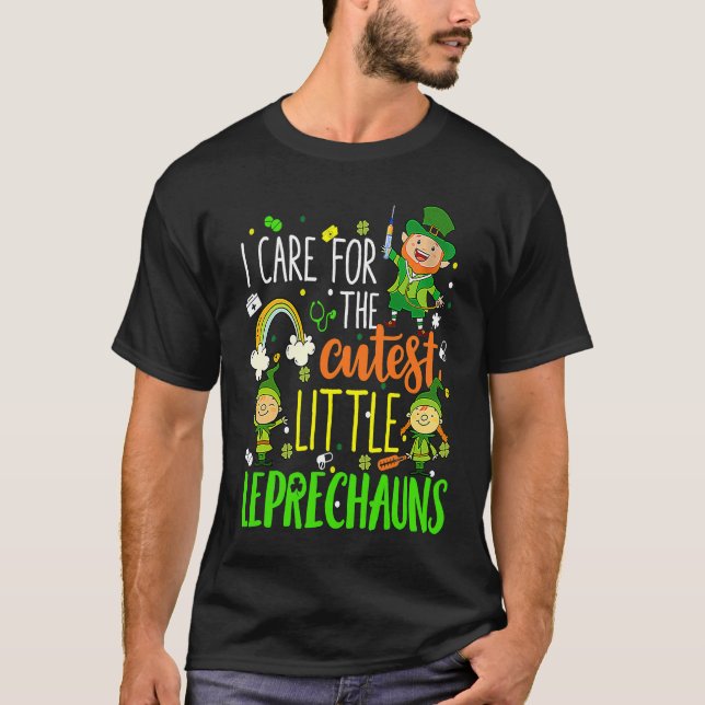 Camiseta Enfermera divertida de la UCIN cuida a pequeños du (Anverso)