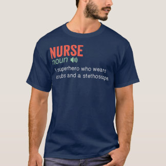 Camiseta Enfermera divertida definición 1