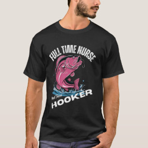 Camiseta Enfermera Divertida Enfermera a Tiempo Completo, R