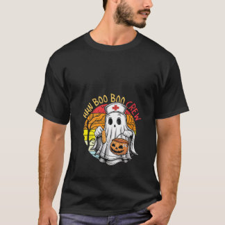 Camiseta Enfermera divertida Fantasma HHN Boo Boo Crew Hall