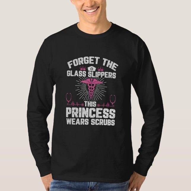 Camiseta Enfermera divertida para mujeres Guay Esta Princes (Anverso)