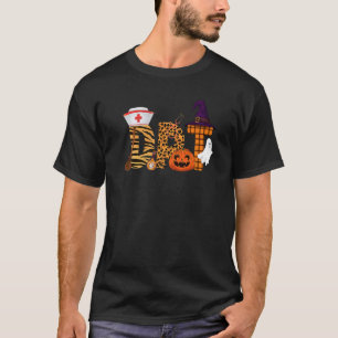 Camiseta Enfermera DPT de Halloween Dietista VA Enfermera D