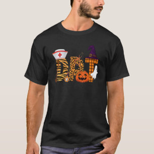 Camiseta Enfermera DPT de Halloween Dietista VA Enfermera D