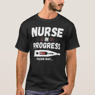 Camiseta Enfermera En Curso En El Futuro Estudio De La Escu