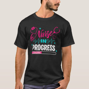 Camiseta Enfermera En Curso Enfermería Estudiante Futuro Nu
