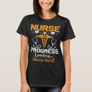 Camiseta Enfermera En Curso Estudiante De Enfermería De En
