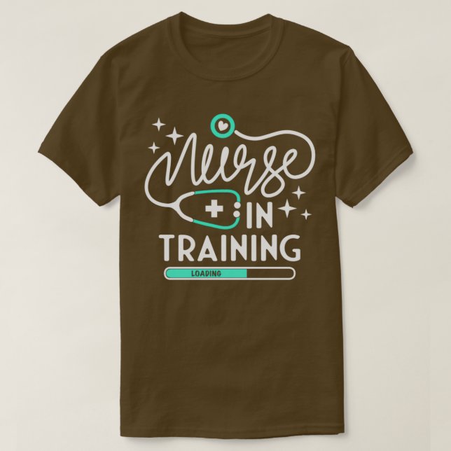 Camiseta Enfermera En Formación Cargando Enfermería Futuro  (Diseño del anverso)