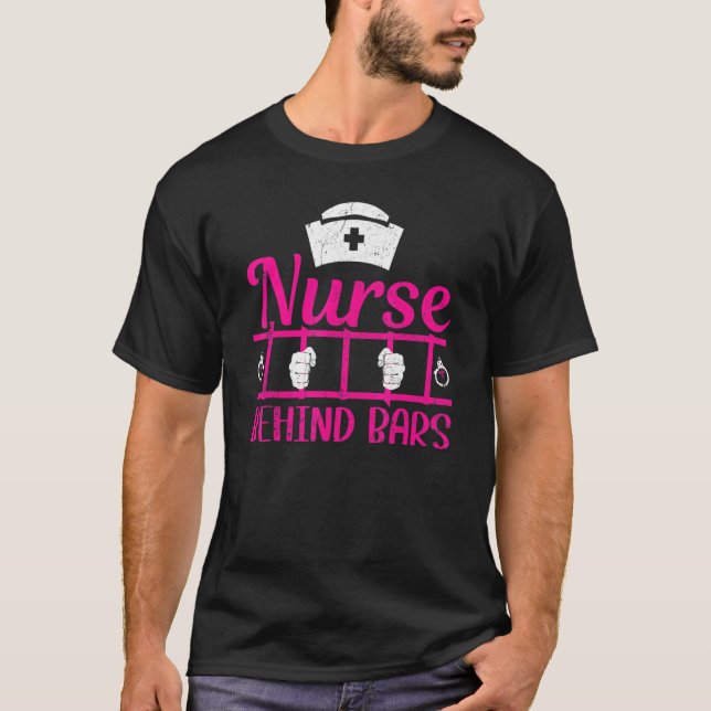 Camiseta Enfermera en prisión (Anverso)