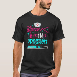 Camiseta Enfermera En Progreso Estudiante De Enfermería Fut
