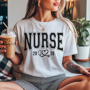 Camiseta Enfermera Enfermera de graduación universitaria