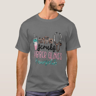 Camiseta Enfermera Enfermería Amor Estudiante RN Vida Graci