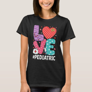 Camiseta Enfermera Enfermería pediátrica Stethoscope Nov