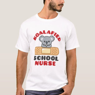 Camiseta Enfermera escolar Koala Koalafied