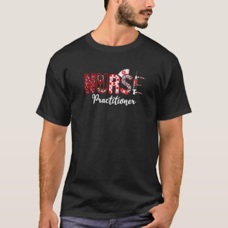 Camiseta Enfermera Especialista Estetoscopio Impresión Leop