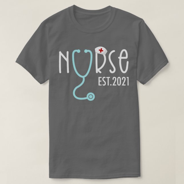 Camiseta Enfermera Est 2023 Graduación de la Escuela de Enf (Diseño del anverso)