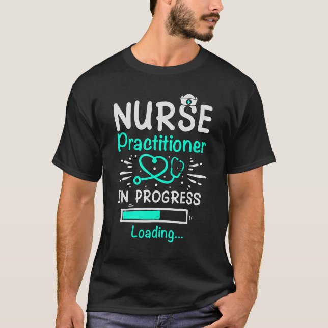 Camiseta Enfermera Estudiantil Profesional En Marcha Cargan (Anverso)