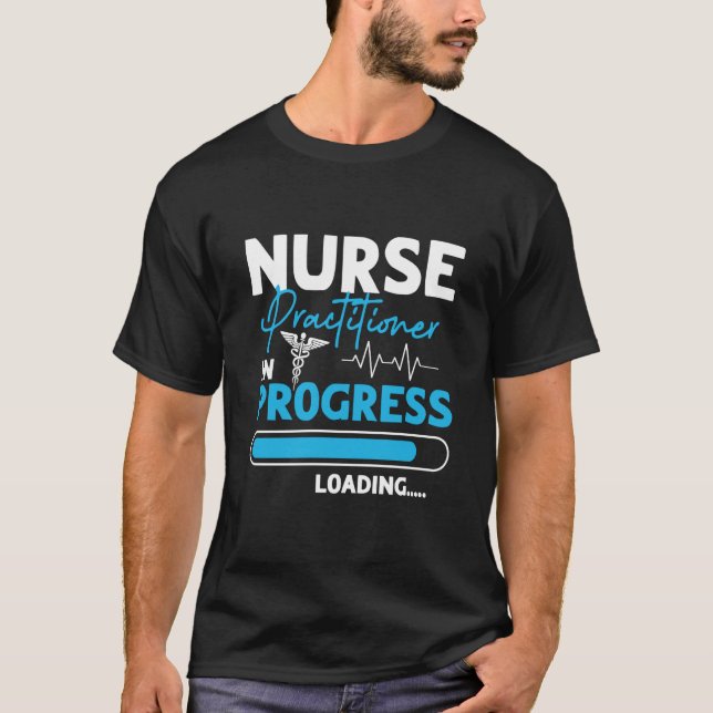 Camiseta Enfermera Estudiantil Profesional En Marcha Cargan (Anverso)