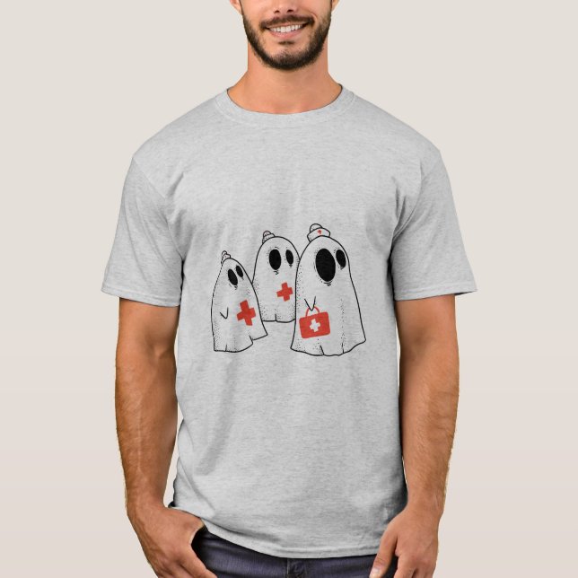 Camiseta Enfermera fantasma (Anverso)