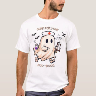 Camiseta Enfermera Fantasma con Poción Mágica  Cura para tu