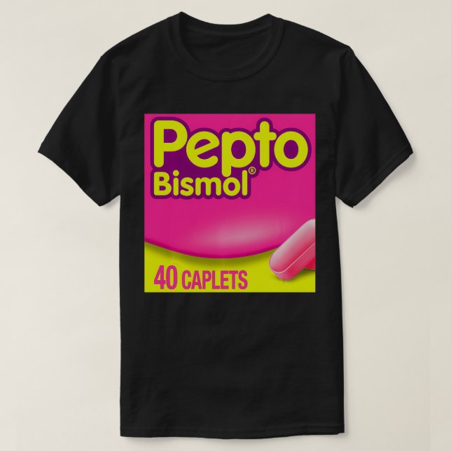 Camiseta Enfermera Farmacia Halloween Ropa Pepto Bismol 40  (Diseño del anverso)