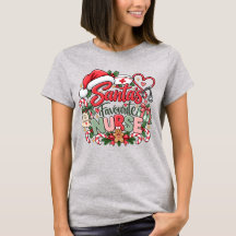 Enfermera favorita de Santa divertida Navidad enfe