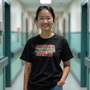 Camiseta Enfermera favorita de Santa María