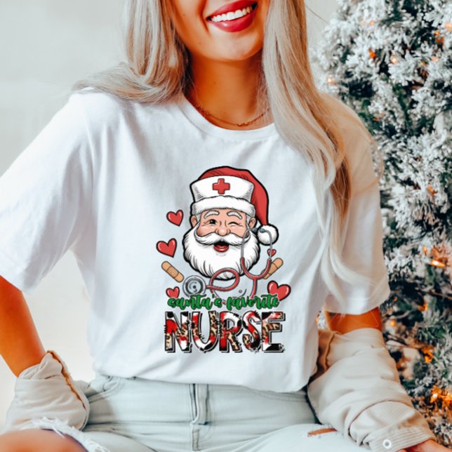 Camiseta Enfermera favorita de Santa María (Subido por el creador)