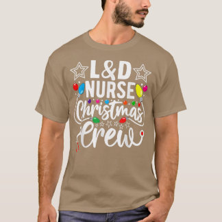Camiseta Enfermera favorita de Santa María Navidad enciende