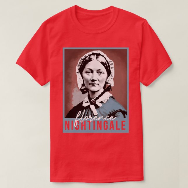 Camiseta Enfermera Florence Nightingale Nu (Diseño del anverso)