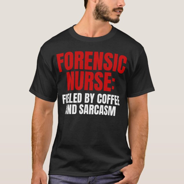 Camiseta enfermera forense (Anverso)